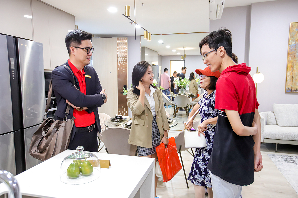 Khách hàng rất ấn tượng với chất lượng căn hộ dù mua ở hay cho thuê đều mang đến sự tiện nghi và sinh lời.