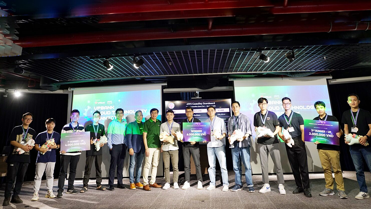 3 đội Nhất, Nhì, Ba chiến thắng tại AWS GameDay.