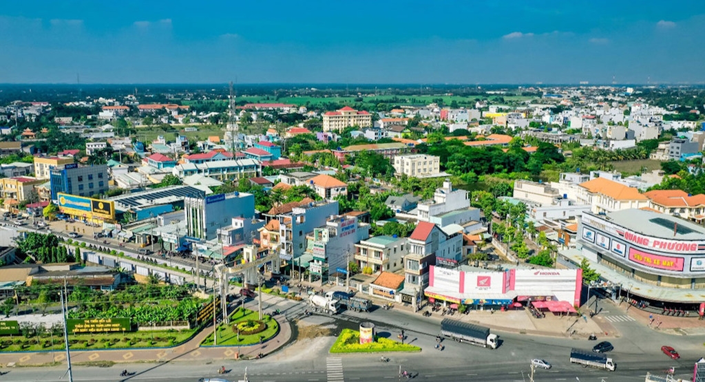 Mục tiêu trọng tâm mà huyện Tân Trụ đang hướng đến là đạt huyện nông thôn mới nâng cao vào năm 2025.