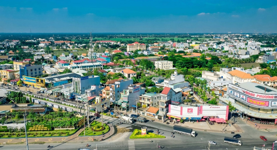 Mục tiêu trọng tâm mà huyện Tân Trụ đang hướng đến là đạt huyện nông thôn mới nâng cao vào năm 2025.