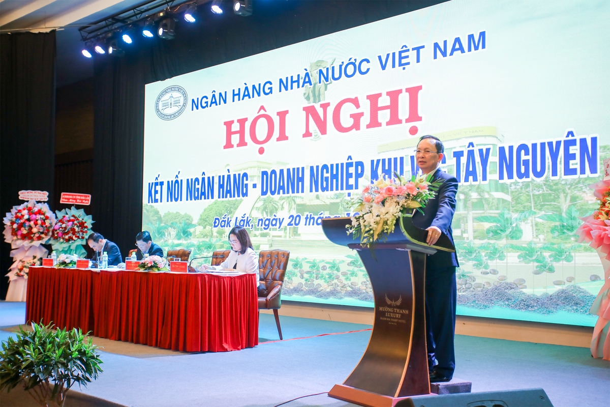 Hội nghị Kết nối Ngân hàng – Doanh nghiệp khu vực Tây Nguyên tại Đắk Lắk.