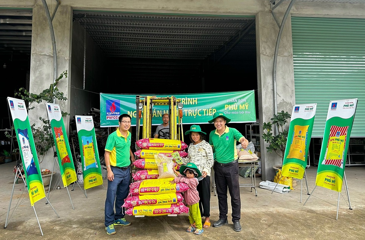 Phân bón Phú Mỹ trong 9 tháng đầu năm 2023 đạt trên 980 ngàn tấn, tăng 12% so với cùng kỳ .