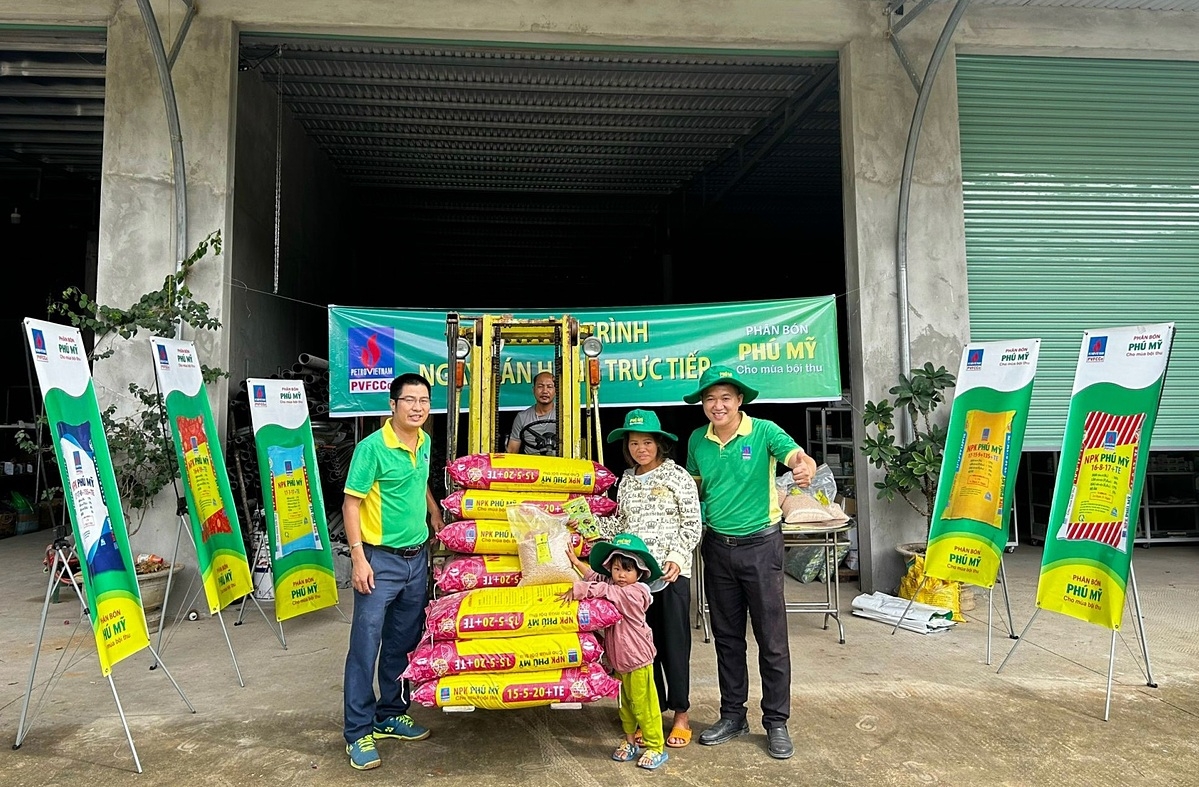 Phân bón Phú Mỹ trong 9 tháng đầu năm 2023 đạt trên 980 ngàn tấn, tăng 12% so với cùng kỳ .