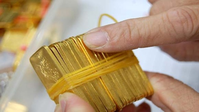 Vàng miếng SJC điều chỉnh tăng với mức cao nhất là 250.000 đồng/lượng.