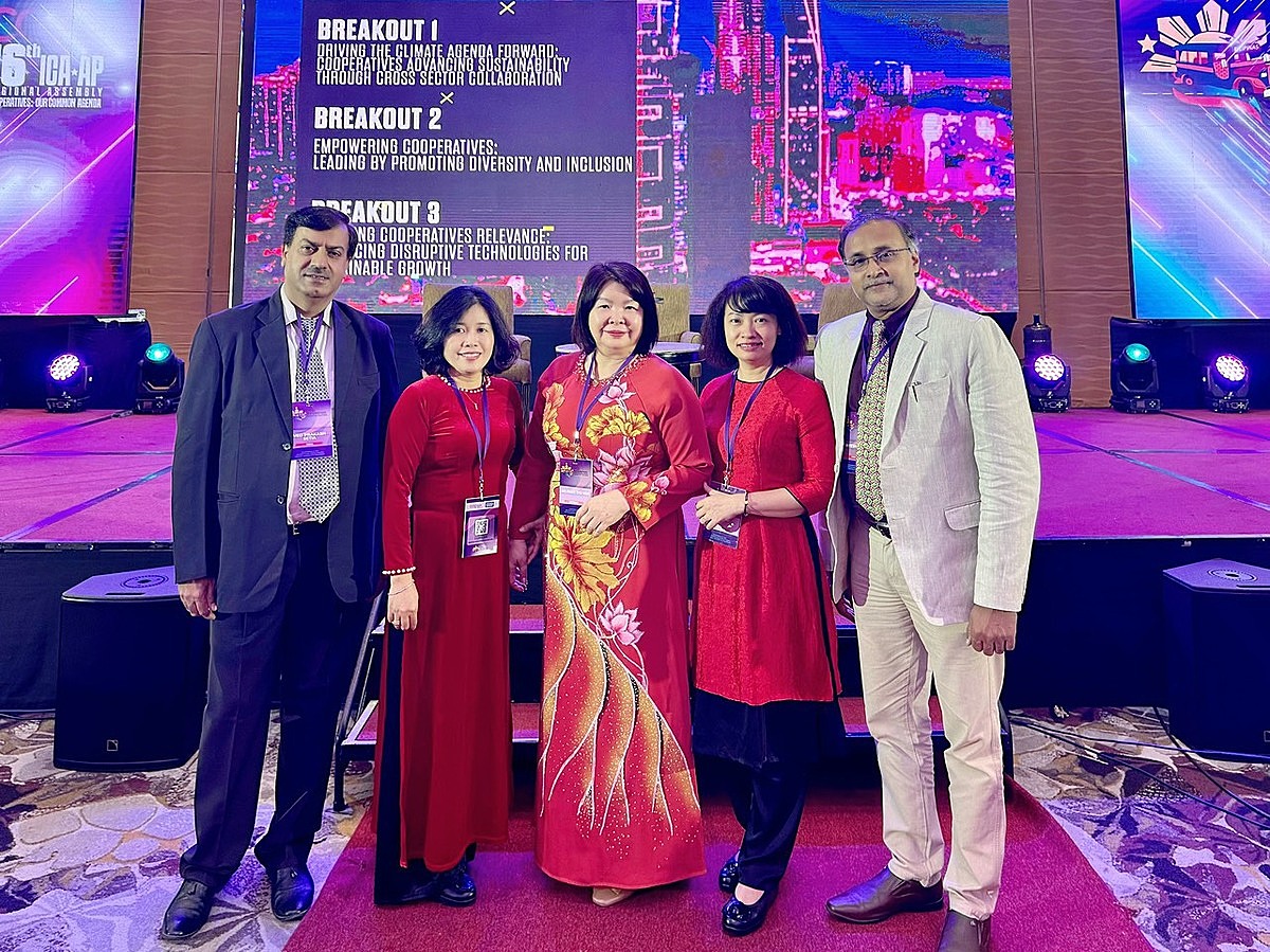 Chủ tịch Liên minh Hợp tác xã Việt Nam Cao Xuân Thu Vân