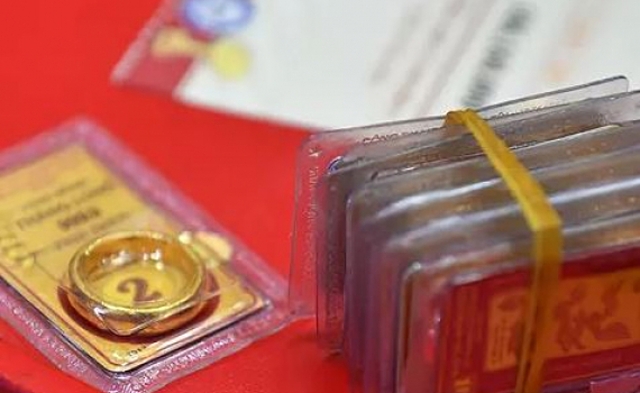 Giá vàng nhẫn tiếp tục điều chỉnh giảm 250.000 đồng/lượng.