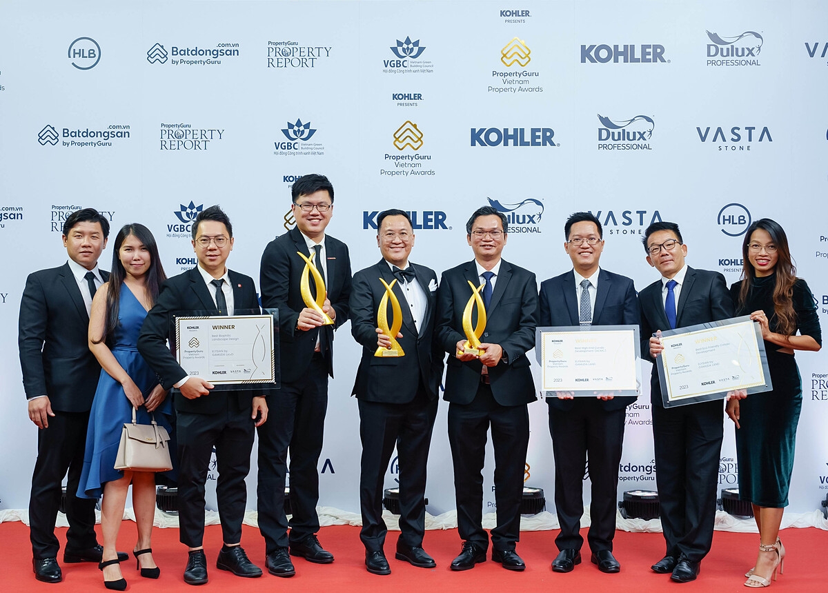 Dự án Elysian giành được 3 giải lớn ở phân khúc căn hộ tại Vietnam Property Awards 2023.