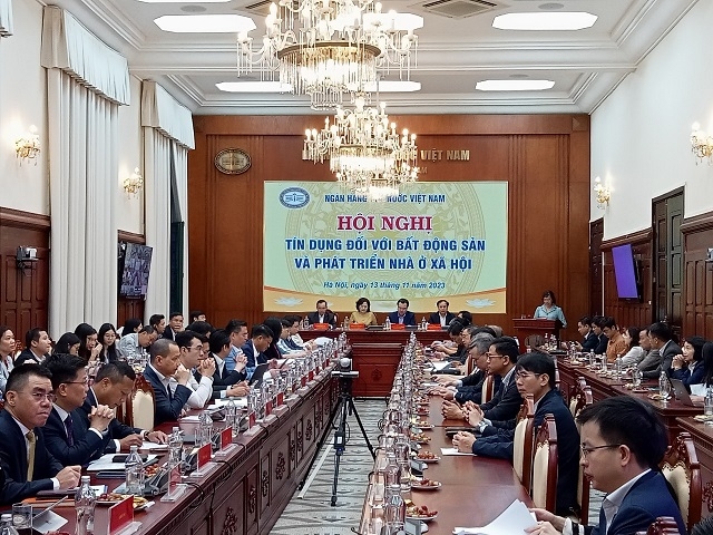 Hội nghị tín dụng đối với bất động sản và phát triển nhà ở xã hội.