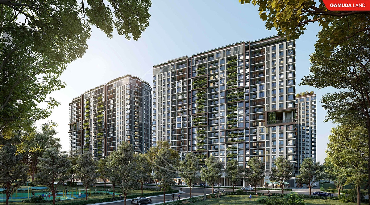 Phối cảnh dự án Elysian tại TP. Thủ Đức, TP.HCM của Gamuda Land.