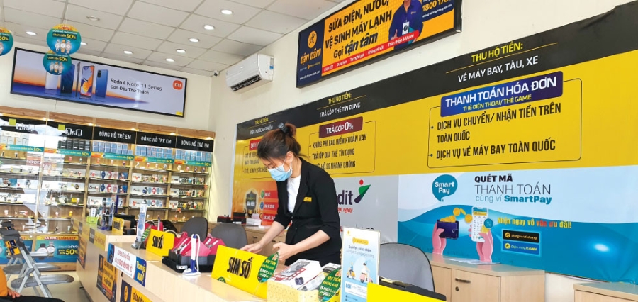 Cổ phiếu MWG giảm hơn 28,3% trong vòng 1 tháng giao dịch sau giai đoạn hồi phục khá tốt. &lpar;Ảnh: Int&rpar;