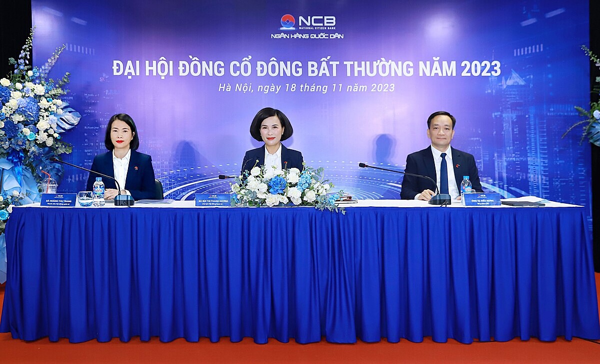 NCB tổ chức ĐHCĐ bất thường 2023.