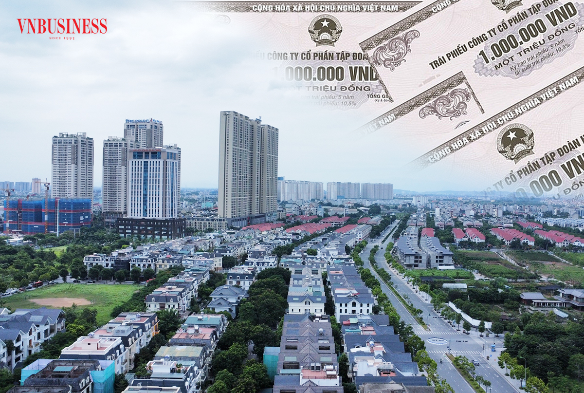 Áp lực trái phiếu đáo hạn vẫn bủa vây các doanh nghiệp bất động sản &lpar;Ảnh minh họa: Phạm Hòa&rpar;.