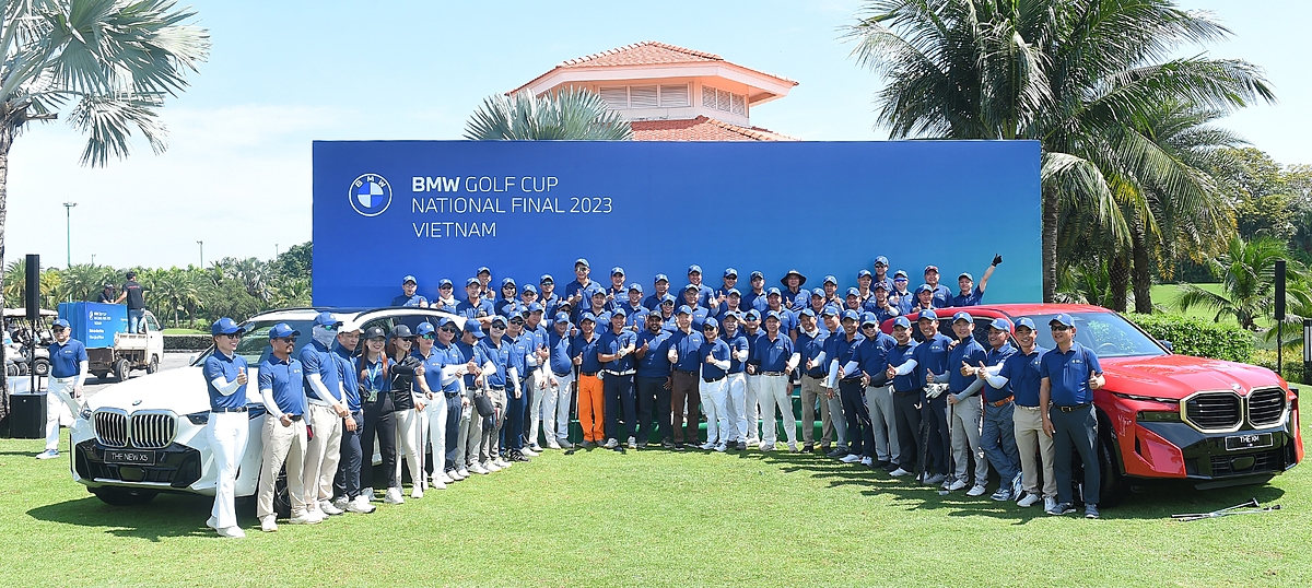 Giải BMW Golf Cup 2023 diễn ra tại sân golf Tân Sơn Nhất.