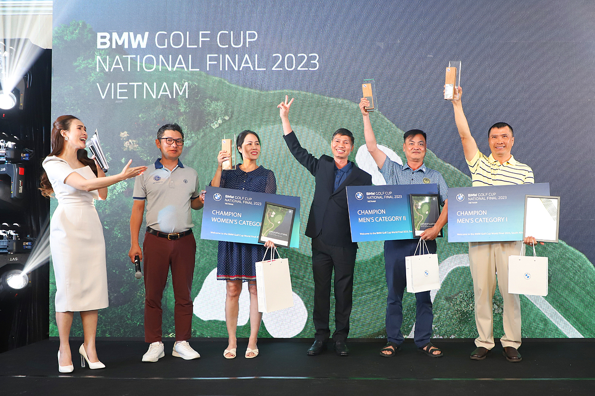 Các giải thưởng từ BMW.