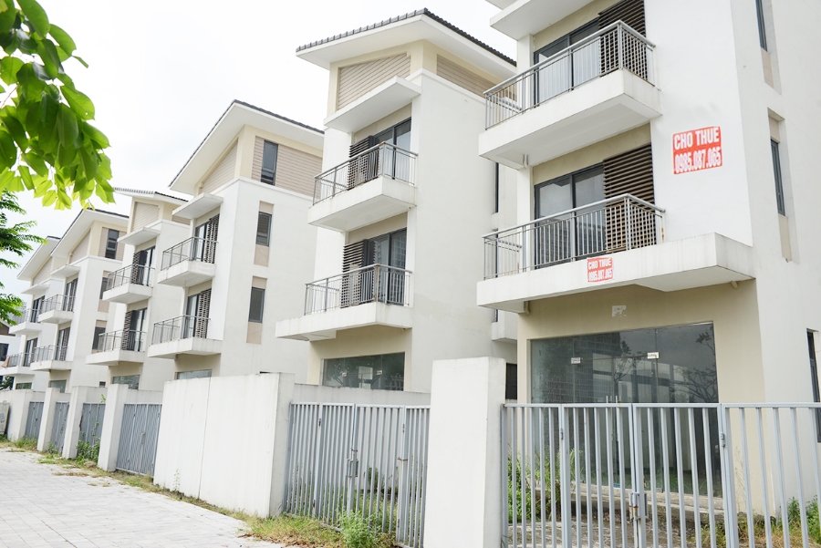 Phân khúc bất động sản cao cấp vẫn được nhiều doanh nghiệp ưu tiên dù thành khoản đang rất chậm &lpar;Ảnh: Phạm Hòa&rpar;.