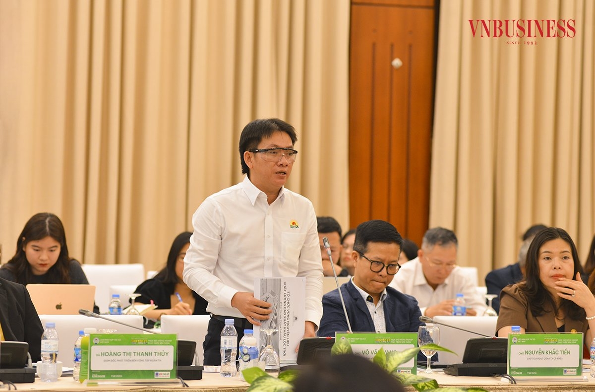 Ông Võ Văn Vang, Giám đốc Vùng nguyên liệu An Giang - Tập đoàn Lộc Trời.