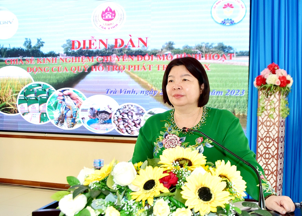 Chủ tịch Liên minh HTX Việt Nam Cao Xuân Thu Vân cho rằng, nâng cao ch