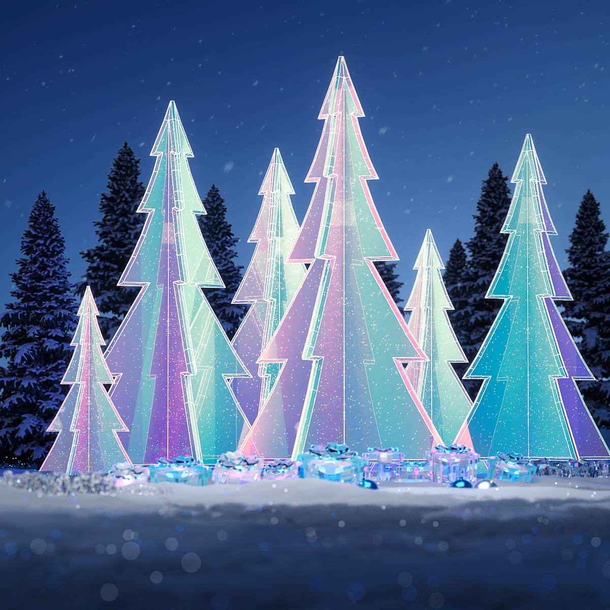 Khu rừng pha lê sẽ là nơi lưu giữ tình thân, kỉ niệm bên người thân, gia đình.