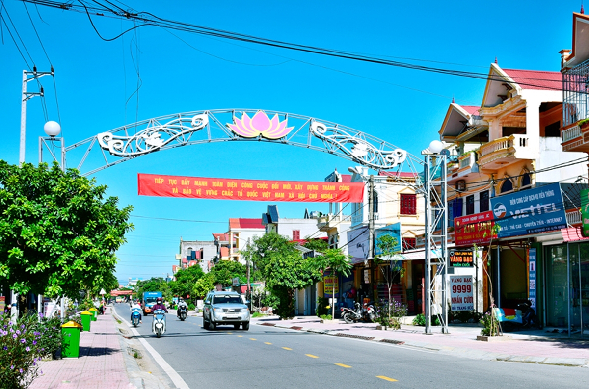 Nông thôn mới huyện Gia Viễn đang có những cuộc lột xác ngoạn mục trong những năm qua &lpar;Ảnh: BNB&rpar;.