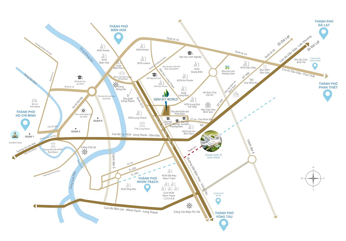 Sân bay quốc tế Long Thành được kỳ vọng sẽ tạo ra động lực to lớn để thúc đẩy phát triển kinh tế - xã hội không chỉ của địa phương mà còn là trên cả nước.