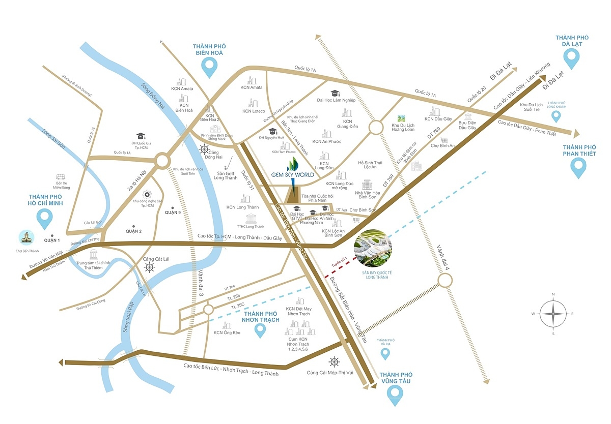 Sân bay quốc tế Long Thành được kỳ vọng sẽ tạo ra động lực to lớn để thúc đẩy phát triển kinh tế - xã hội không chỉ của địa phương mà còn là trên cả nước.