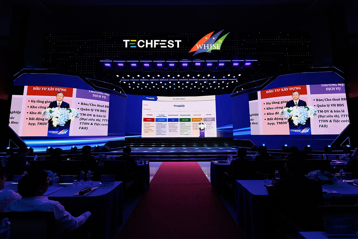 Chương trình Dấu ấn Techfest-Whise 2023 “Phát huy tài nguyên đất nước - Nâng tầm hệ sinh thái khởi nghiệp đổi mới sáng tạo Việt Nam.