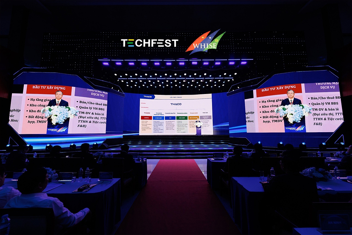 Chương trình Dấu ấn Techfest-Whise 2023 “Phát huy tài nguyên đất nước - Nâng tầm hệ sinh thái khởi nghiệp đổi mới sáng tạo Việt Nam.