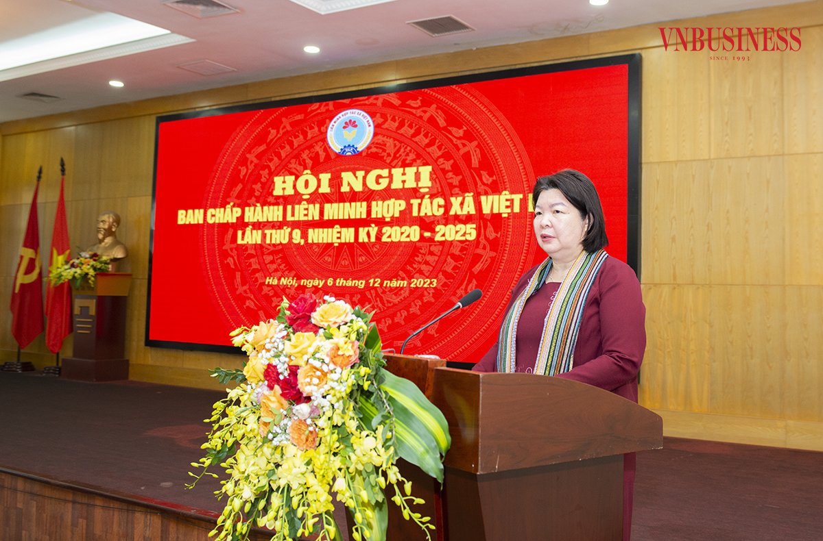 Chủ tịch Liên minh HTX Việt Nam Cao Xuân Thu Vân khẳng định sự quan tâm của chính quyền địa phương sẽ mở nhiều cơ hội cho KTTT, HTX phát triển.