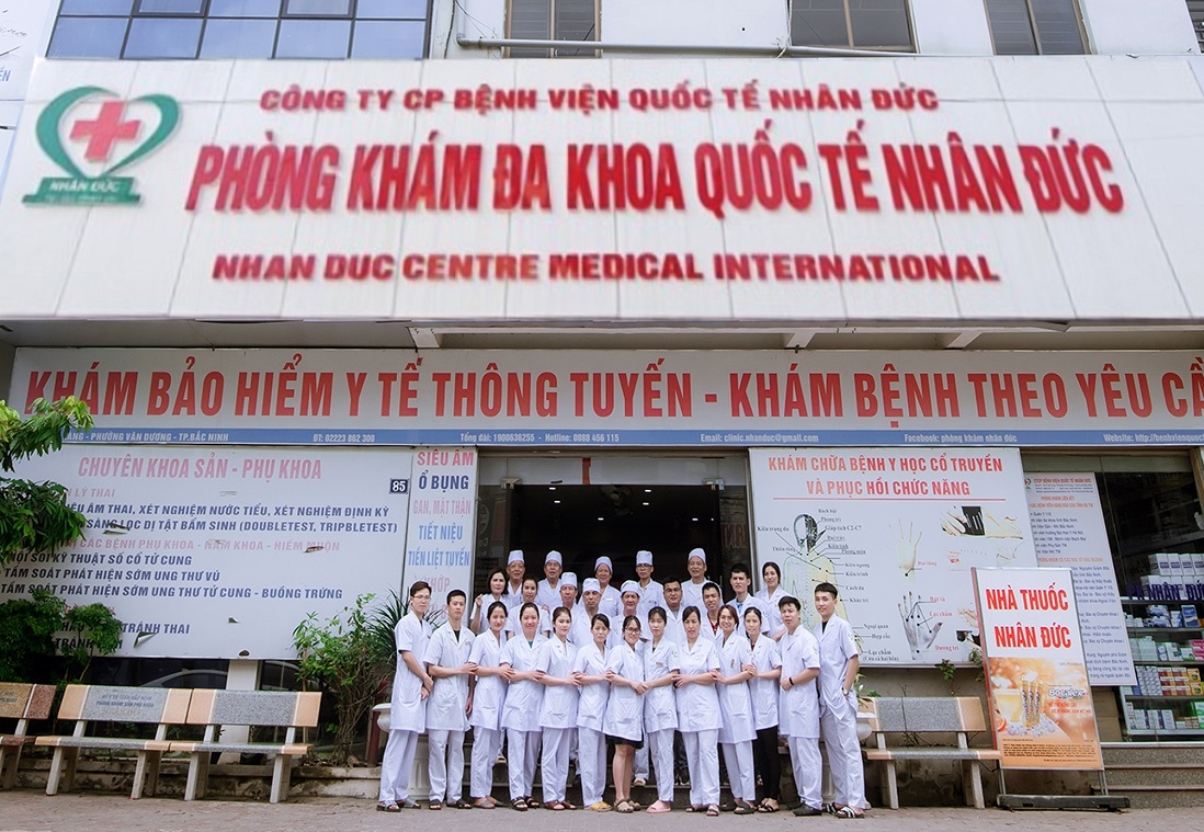Phòng khám đa khoa quốc tế Nhân Đức thuộc Công ty CP Bệnh viện quốc tế Nhân Đức.