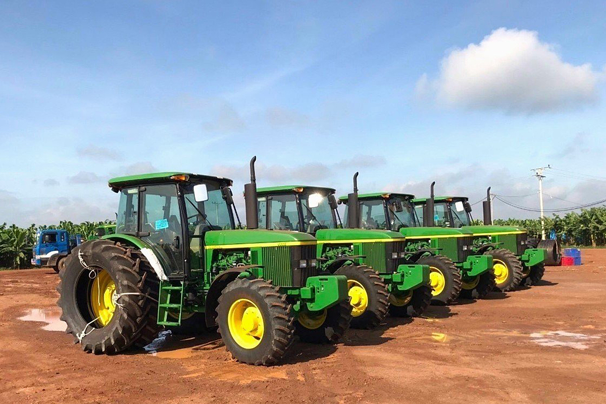 KLH Snoul đã trang bị hơn 40 chiếc xe cơ giới.