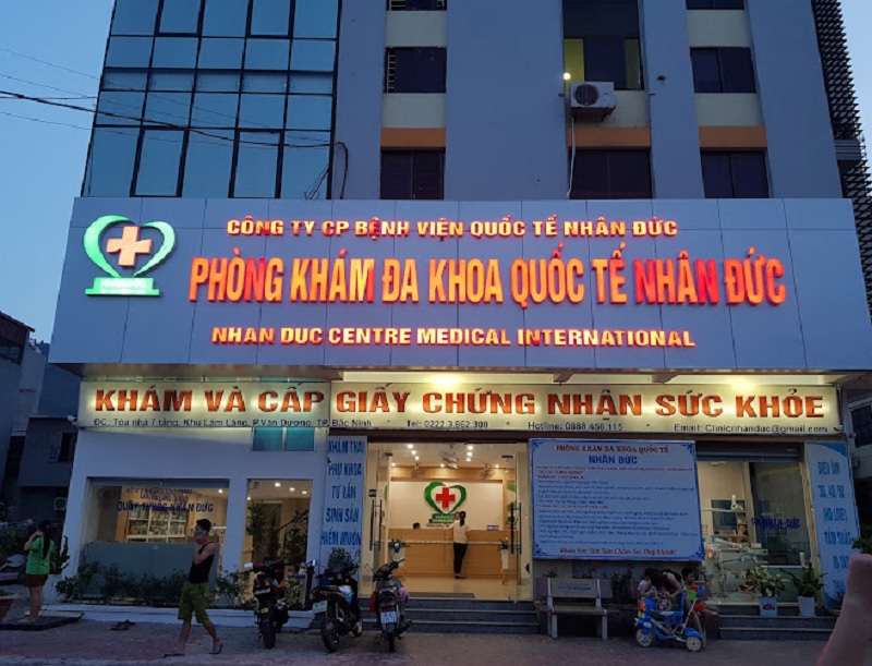 Phòng khám đa khoa quốc tế Nhân Đức bị cơ quan BHXH tỉnh Bắc Ninh chỉ ra nhiều sai phạm.