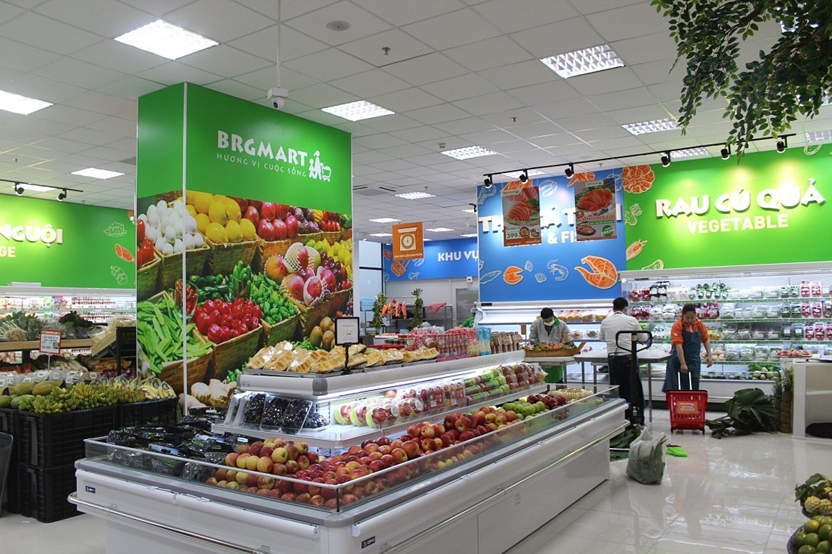 Các sản phẩm của Hapro được bày bán tại hệ thống chuỗi siêu thị.