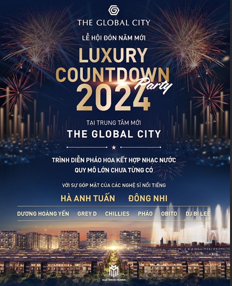 Những thông tin đầu tiên của “Luxury Countdown Party 2024” đã được công bố chiều ngày 18/12/2023.