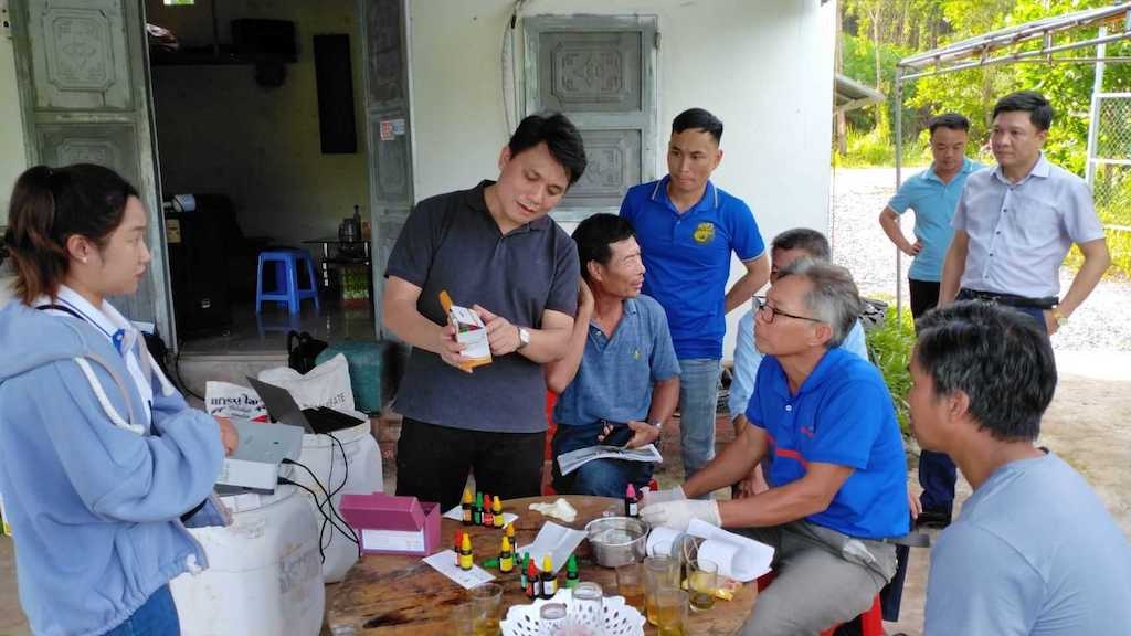 Tham gia vào những buổi tập huấn giúp cho thành viên các HTX, tổ hợp tác ở Vĩnh Châu nâng cao kỹ thuật canh tác sản xuất nông nghiệp