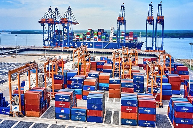 Thị giá cổ phiếu GMD bứt phá mạnh mẽ, liên tục công phá đỉnh lịch sử. &lpar;Ảnh: Int&rpar;