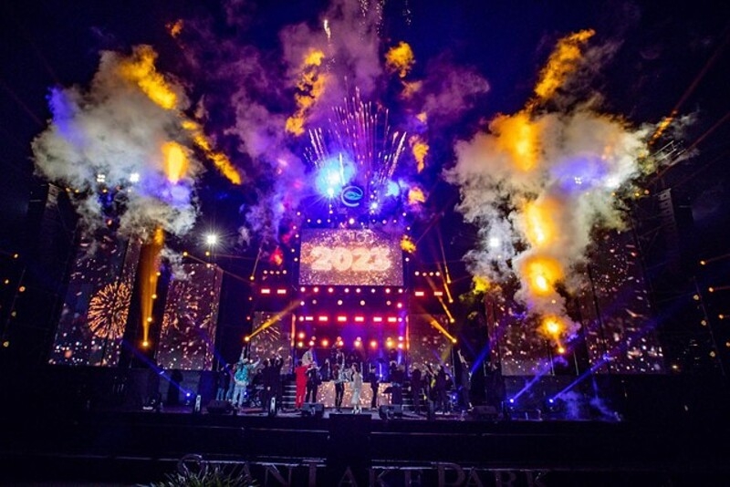 Đêm nhạc đón năm mới được chủ đầu tư chi hàng chục tỷ đồng để tổ chức.