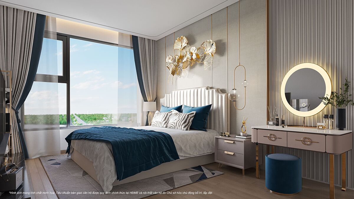 Thiên nhiên trong trẻo ngay ngoài ô cửa là không gian sống đáng mơ ước tại căn hộ ZR2 The Zurich.