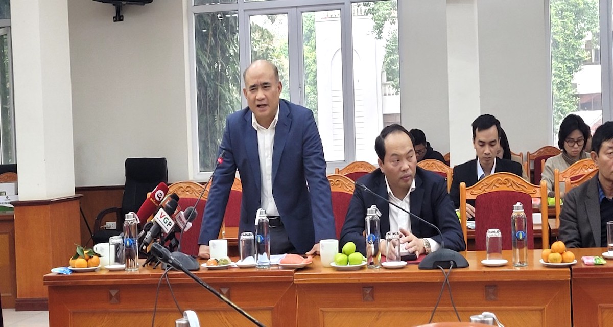 Ông Nguyễn Văn Việt, Vụ trưởng Vụ Kế hoạch.