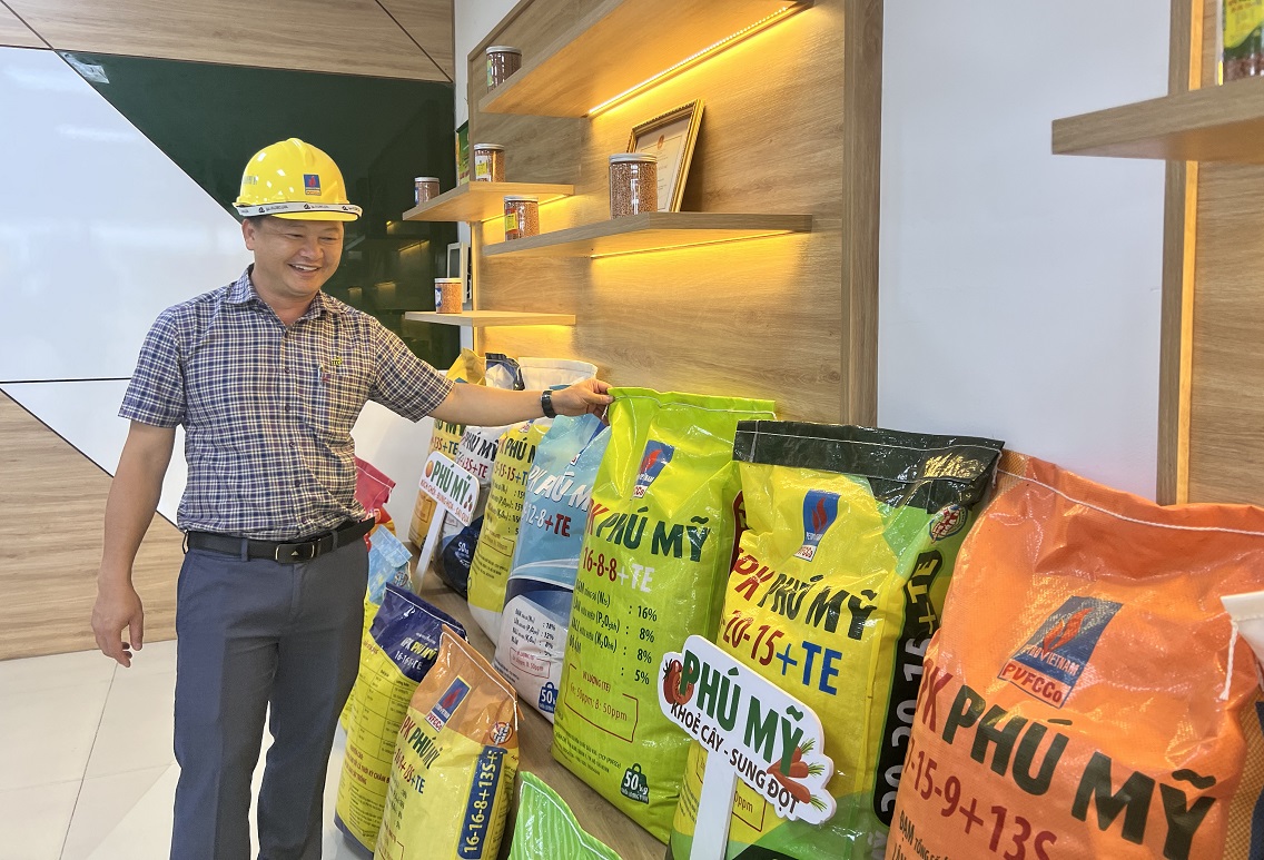 Ông Nguyễn Quốc Việt - Chủ tịch kiêm Giám đốc Công ty TNHH đường Biên Hòa – Ninh Hòa đánh giá cao hiệu quả mà NPK Phú Mỹ đem lại.