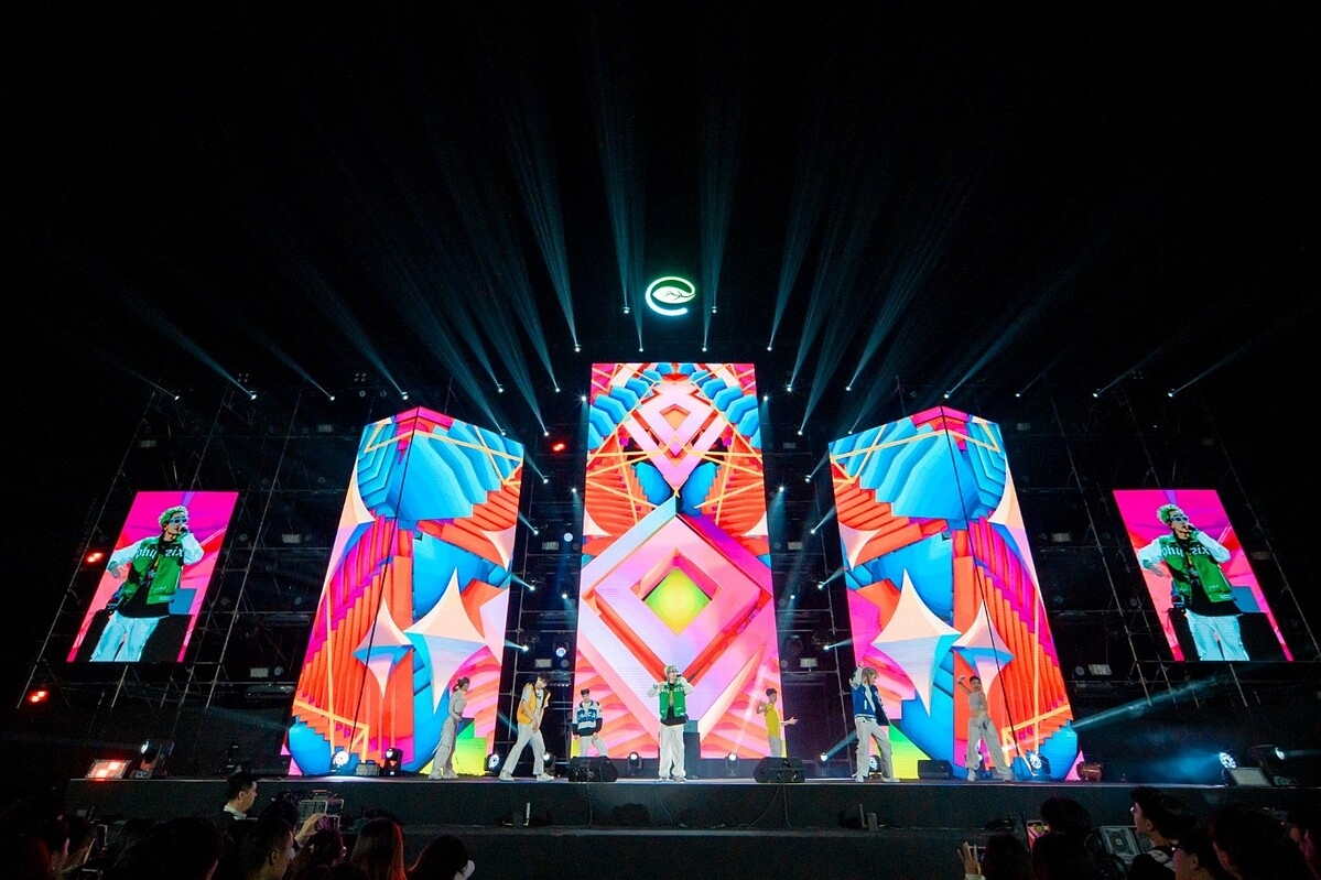 Công nghệ âm thanh, ánh sáng hiện đại bậc nhất tại Ecopark Countdown 2024.