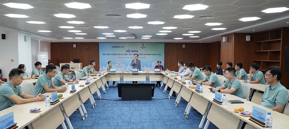 Hội nghị An toàn thông tin và diễn tập thực chiến an ninh mạng PV GAS 2023.