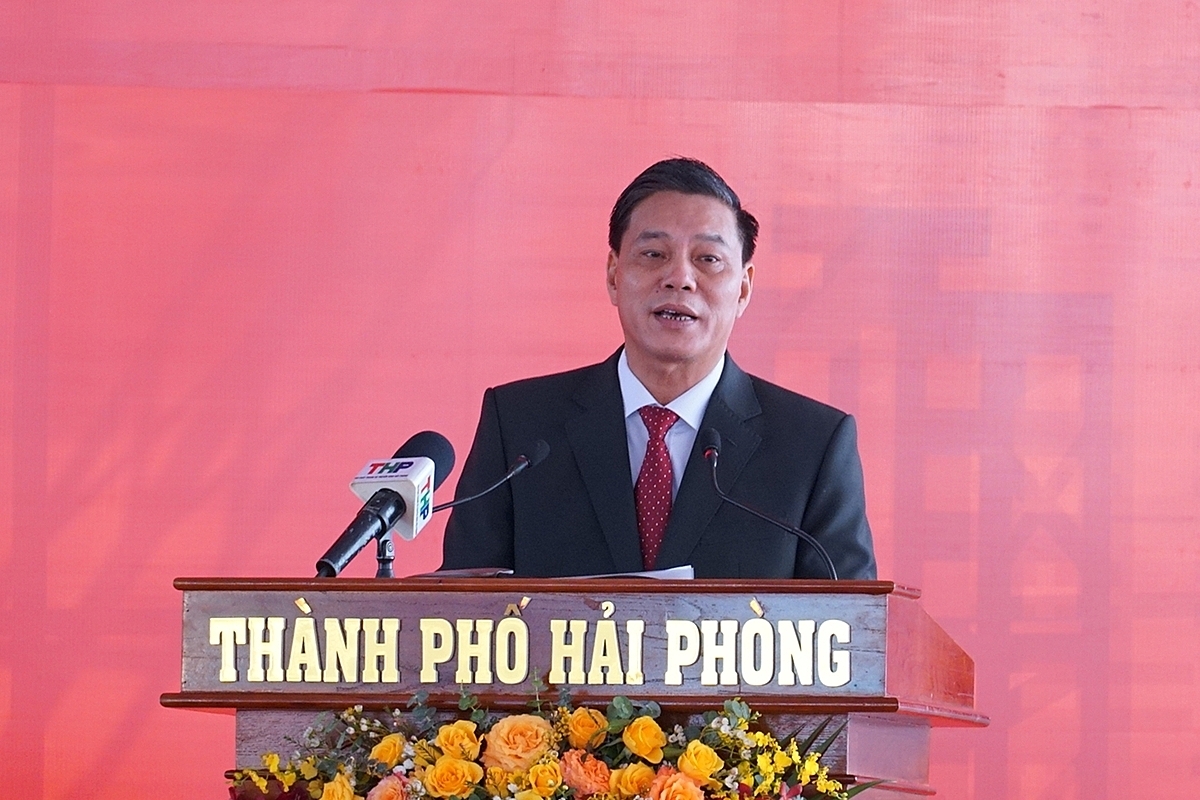 Ông Nguyễn Văn Tùng, Chủ tịch UBND TP Hải Phòng: Hải Phòng sẽ xây dựng nhà ở xã hội vượt số căn được Chính phủ giao.