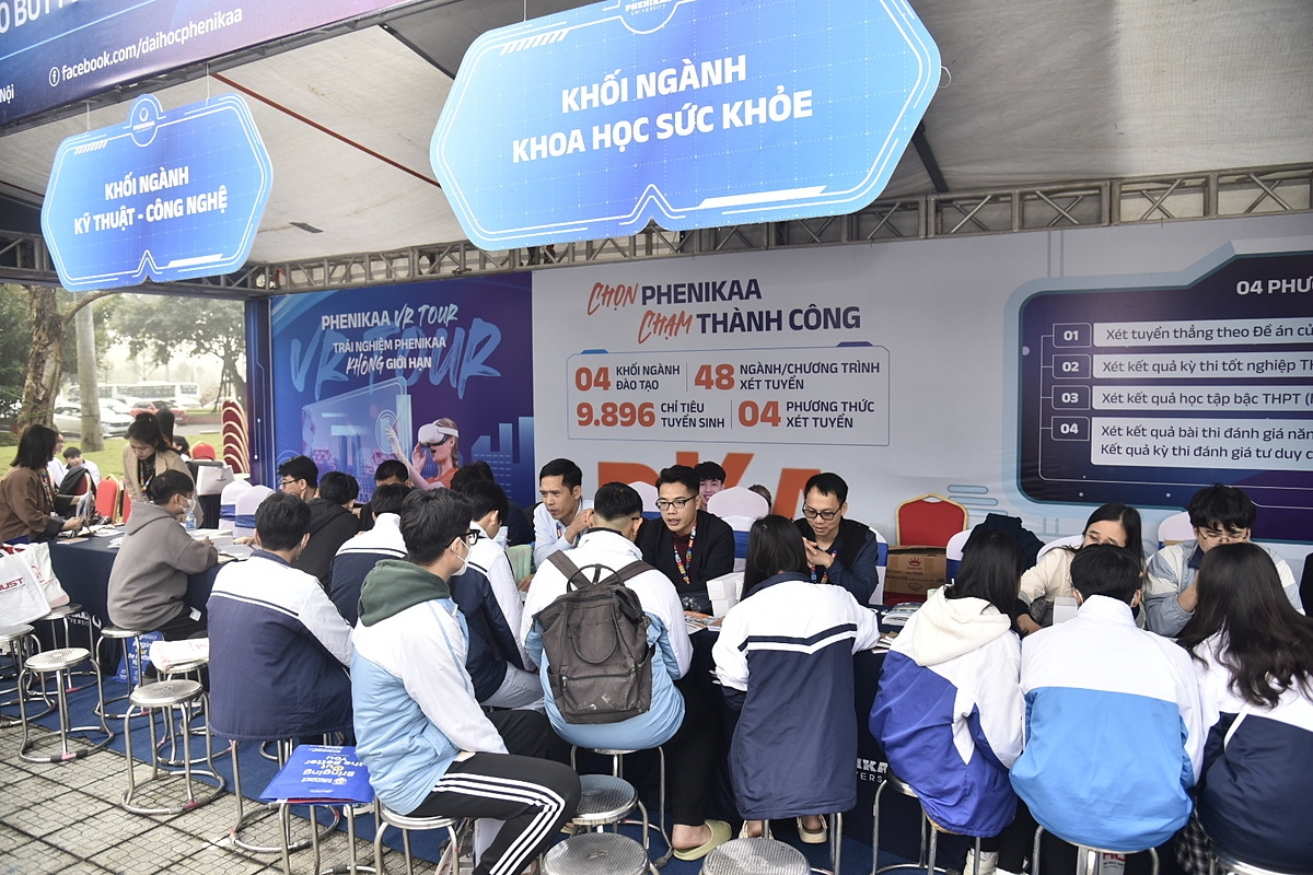 Năm 2024 Trường Đại học Phenikaa tuyển gần 9.900 sinh viên cho 48 ngành chương trình đào tạo.