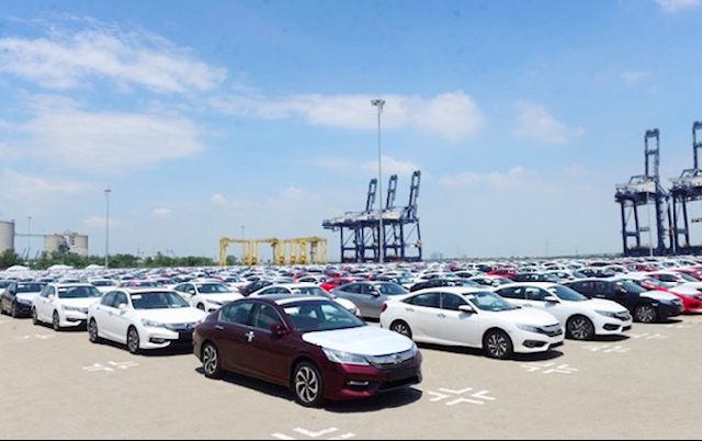 Chỉ có hơn 1.000 ô tô nguyên chiếc nhập khẩu vào Việt Nam trong nửa đầu tháng 1/2024.