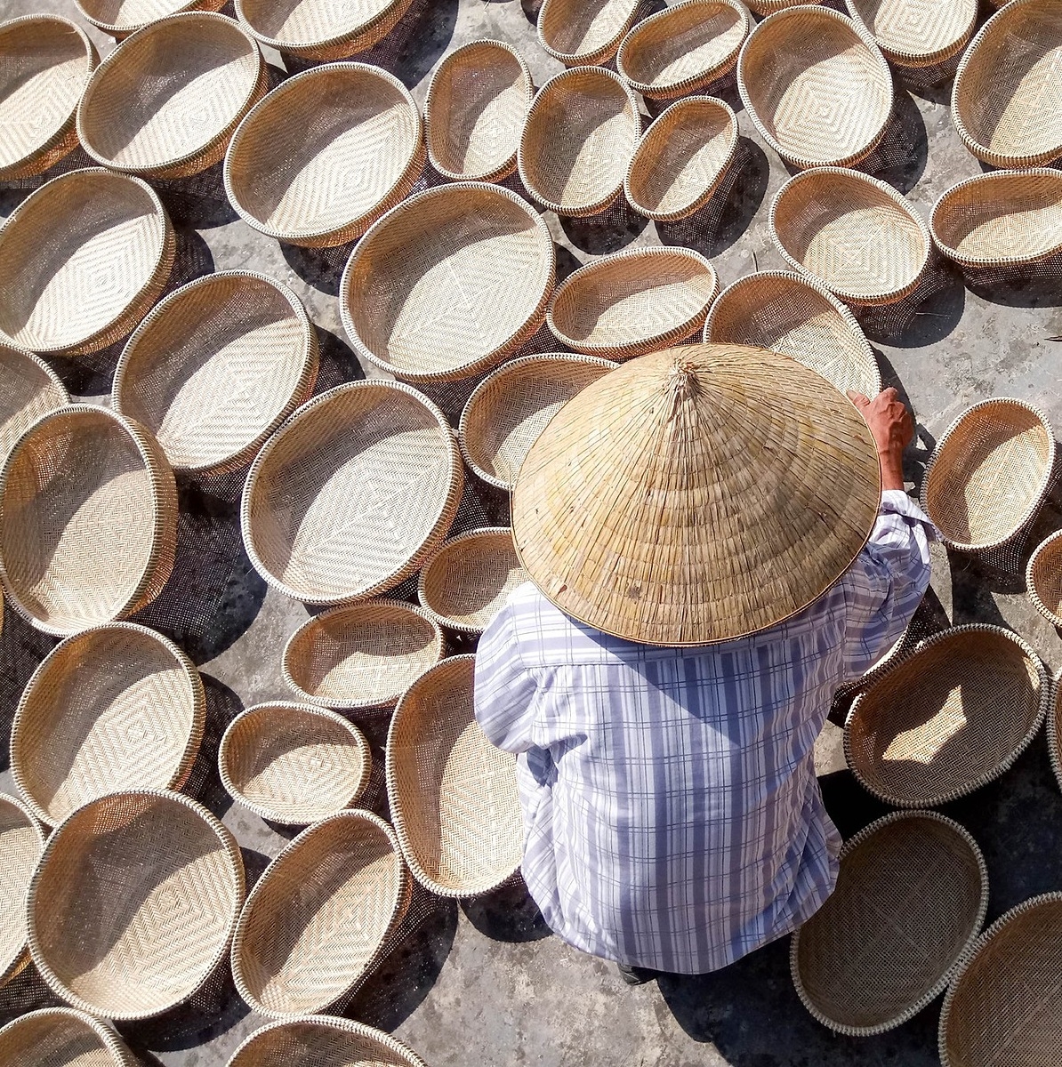 Sản phẩm mây tre đan phải có hồn cốt mới cạnh tranh được trên thị trường quốc tế.