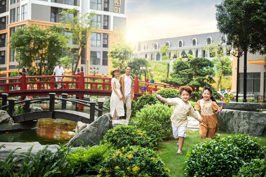 Cuộc sống hạnh phúc, ấm áp, gắn kết tình thân trong không gian chuẩn Nhật của The Zenpark.