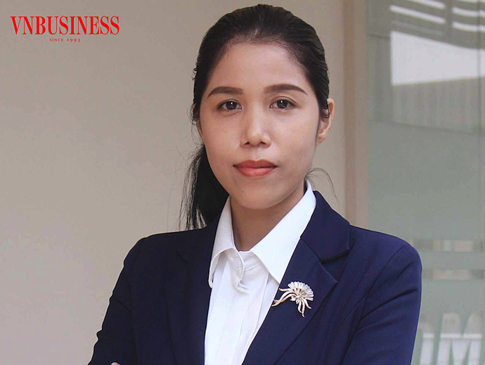 Bà Nguyễn Thị Mỹ Nương, Tổng giám đốc Công ty TNHH Đào tạo Lãnh đạo và Dịch vụ Phát triển Bền vững &lpar;SDLT&rpar;.