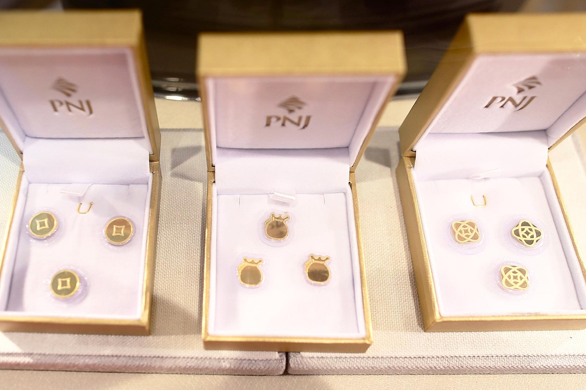 Sản phẩm Vàng mini được các bạn trẻ yêu thích lựa chọn làm món quà may mắn đầu năm.