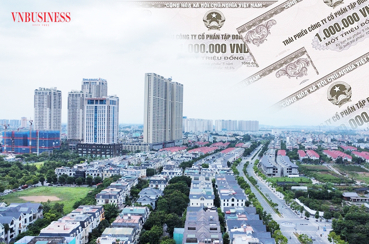 Hàng trăm nghìn tỷ đồng trái phiếu đáo hạn vẫn tạo áp lực lớn lên các doanh nghiệp địa ốc &lpar;Ảnh minh họa: Phạm Hòa&rpar;.