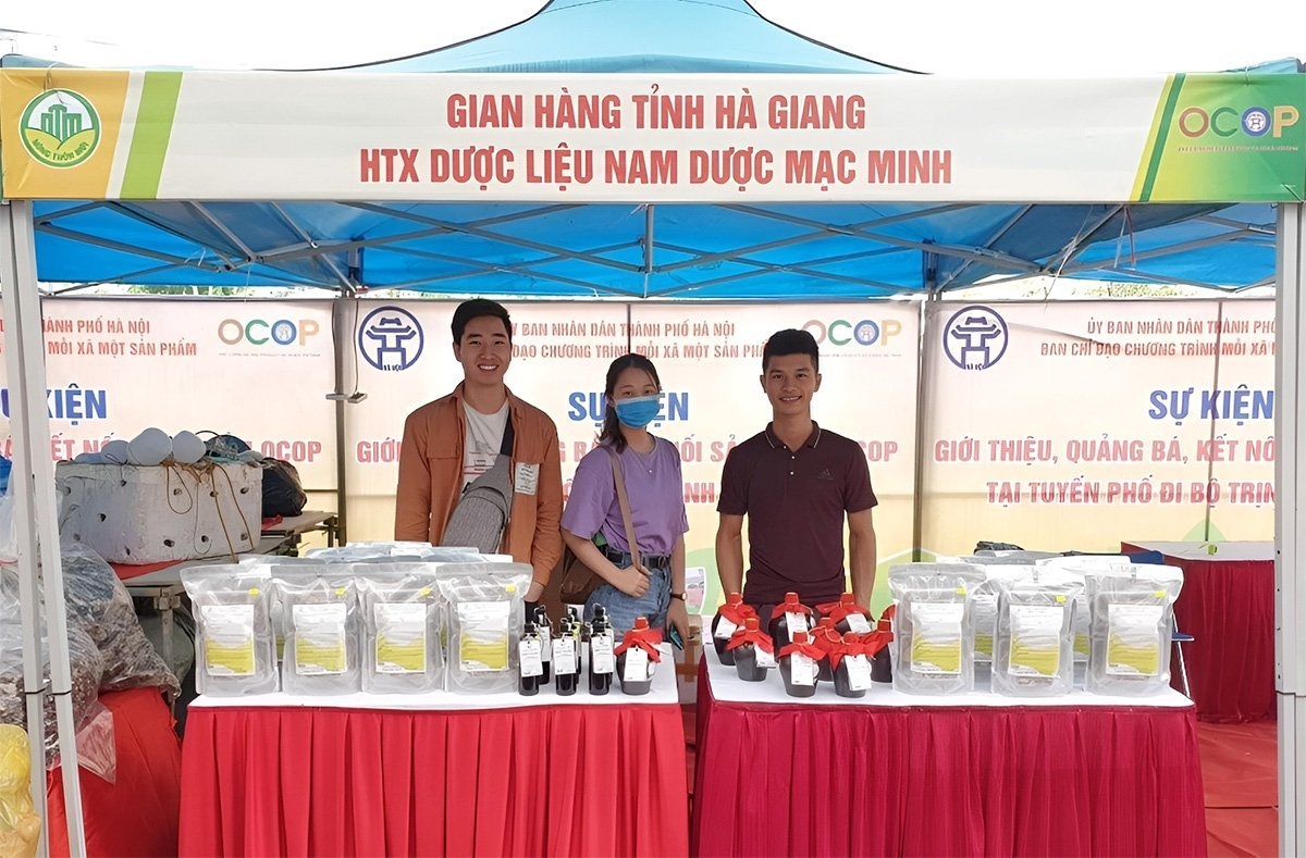 Sản phẩm dược liệu của HTX được tiêu thụ tại nhiều tỉnh thành trên cả nước.